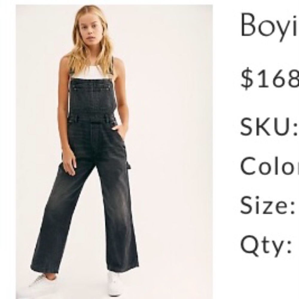 FREE PEOPLE OVERALLS